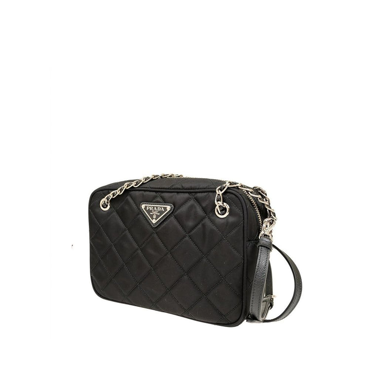 Black Nylon Crossbody Bag
