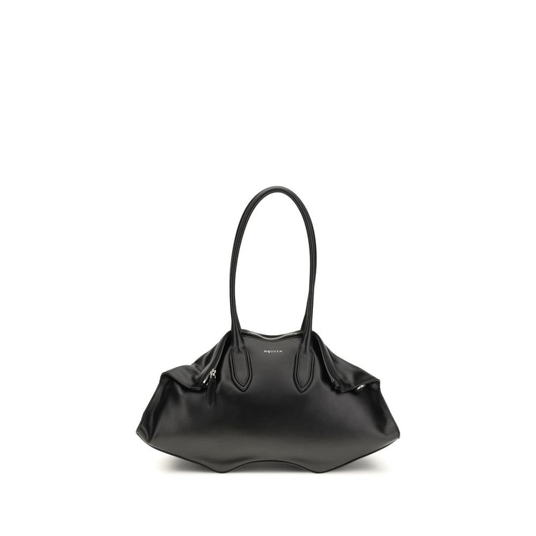 Black Calf Leather Bos Taurus Shoulder Bag