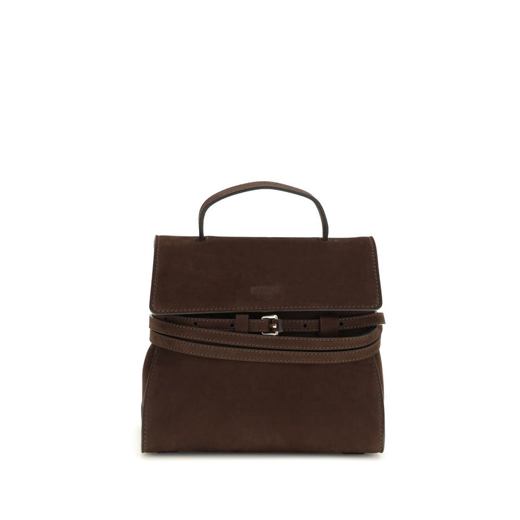 Brown Calf Leather Bos Taurus Handbag