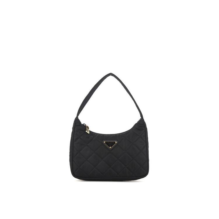 Black Nylon Shoulder Bag