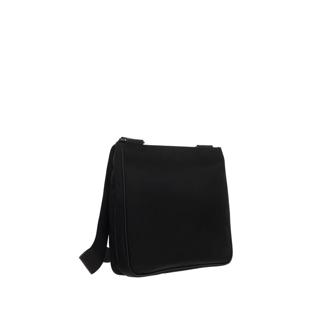Black Nylon Shoulder Bag