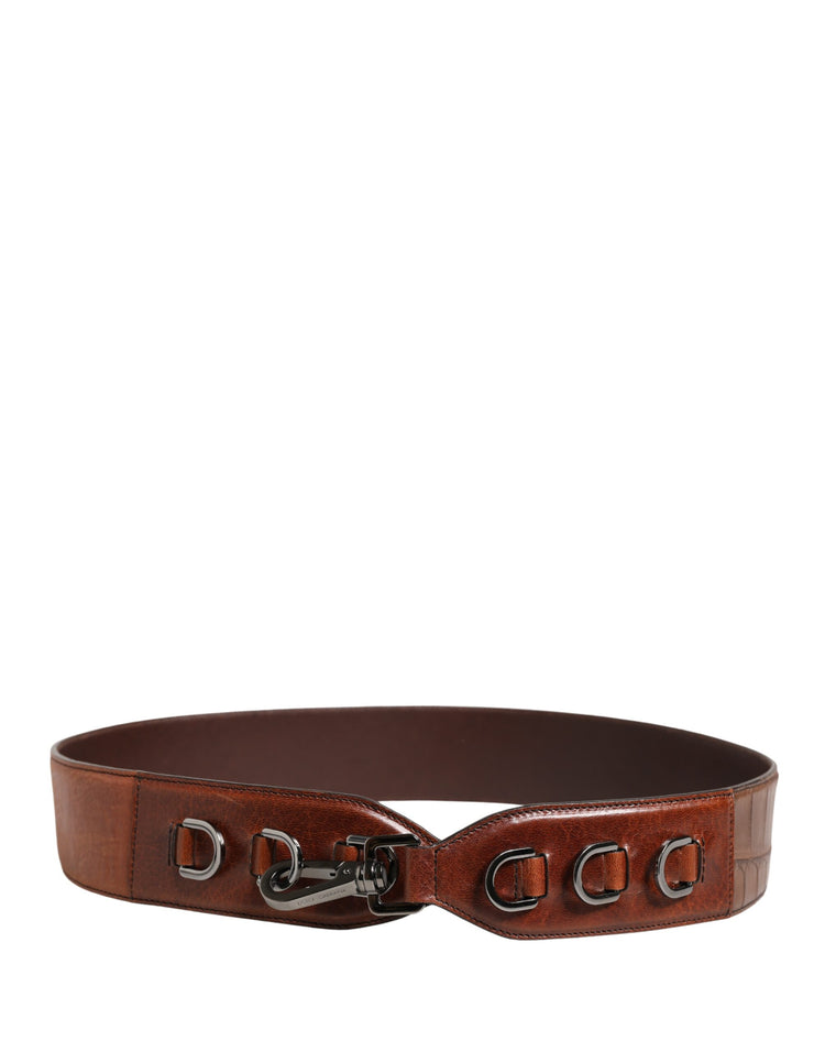 Brown Horse Velvet Leather Bag Accessory Shoulder Strap