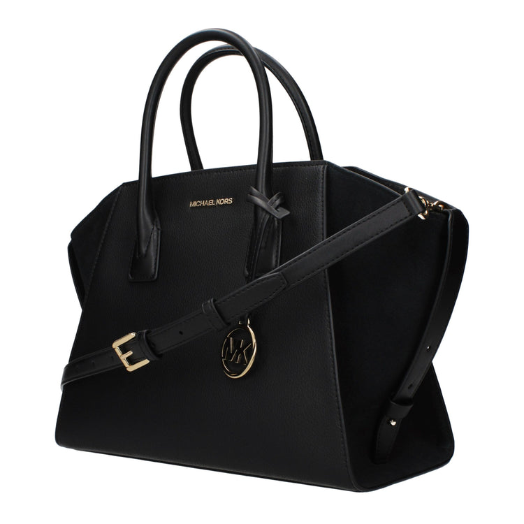 Black Leather Handbag