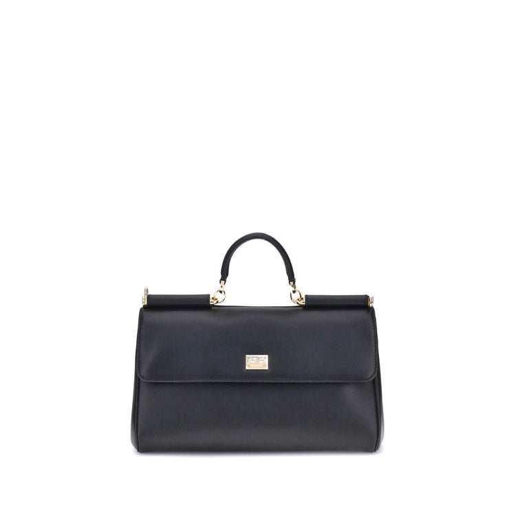 Black Calf Leather Bos Taurus Shoulder Bag