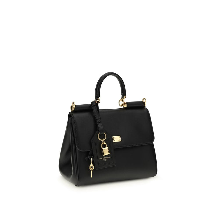 Black Calf Leather Bos Taurus Shoulder Bag