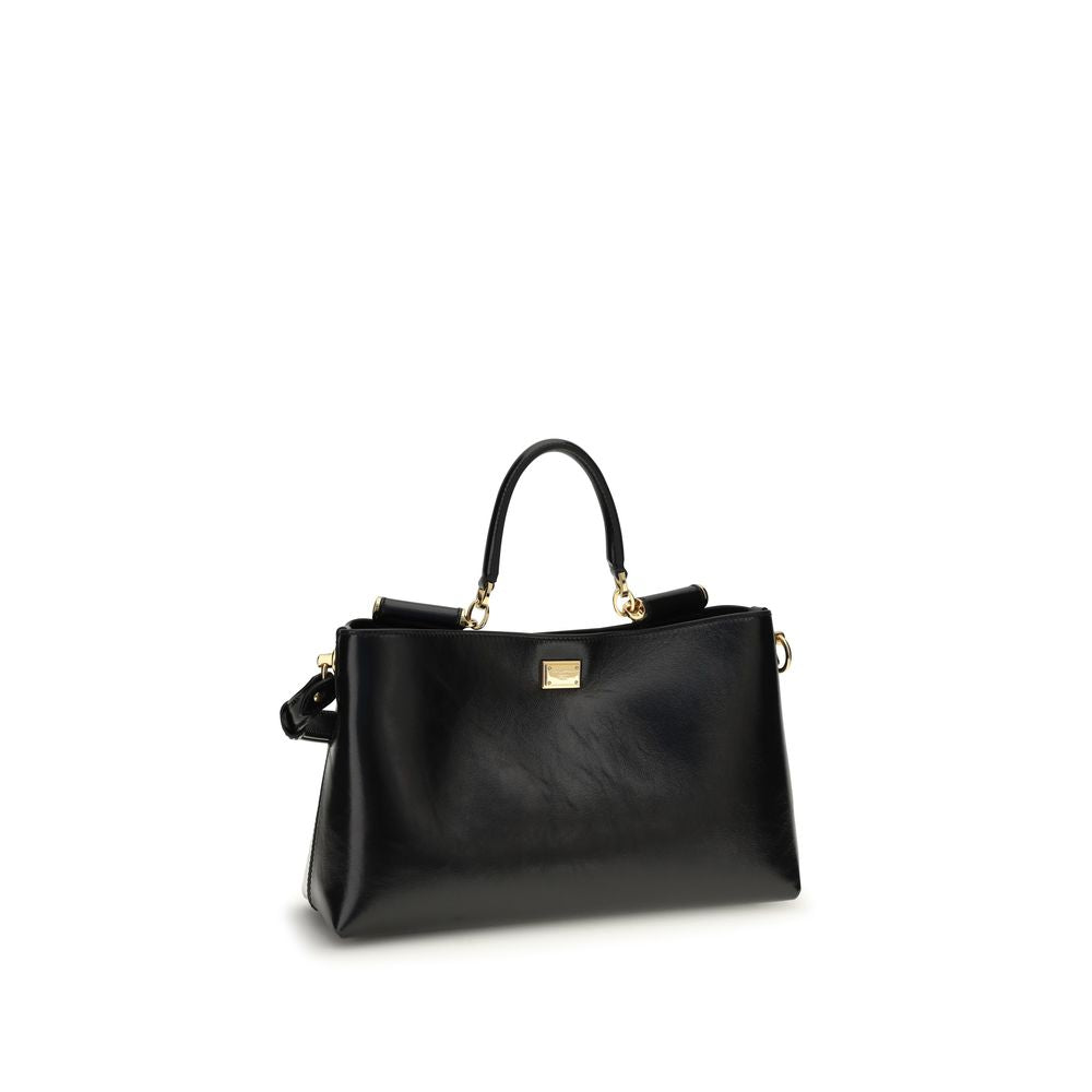Black Calf Leather Bos Taurus Shoulder Bag