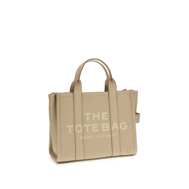 Beige Calf Leather Bos Taurus Handbag