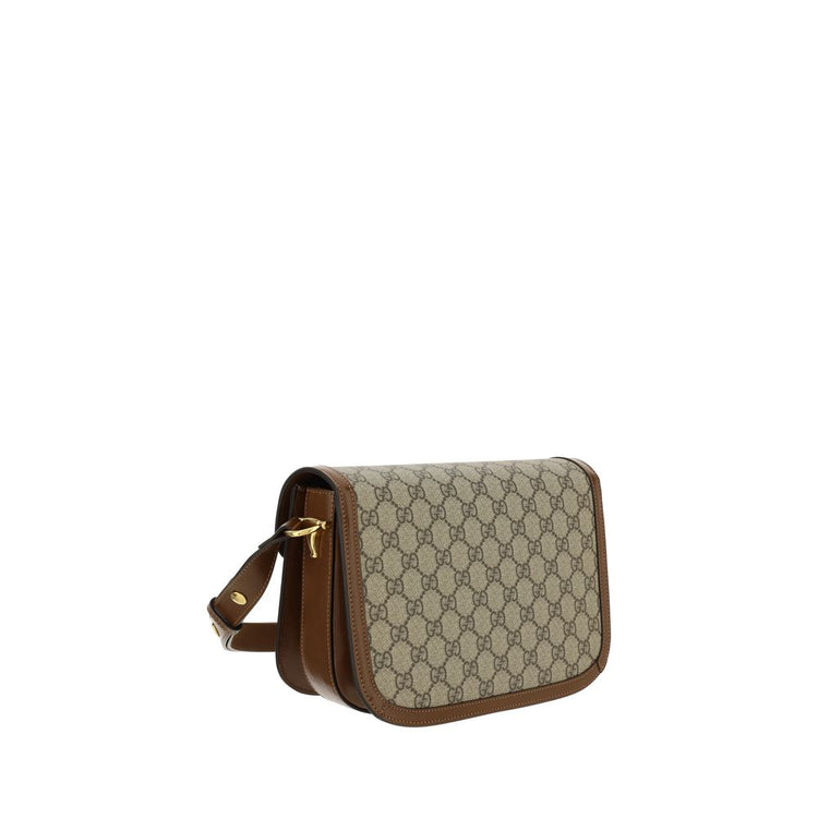Beige Cotton Handbag