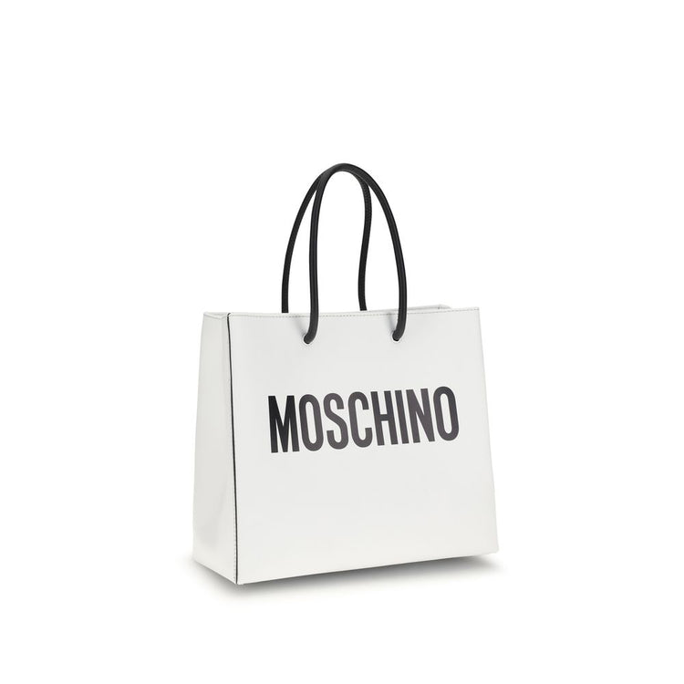 White Calf Leather Bos Taurus Handbag