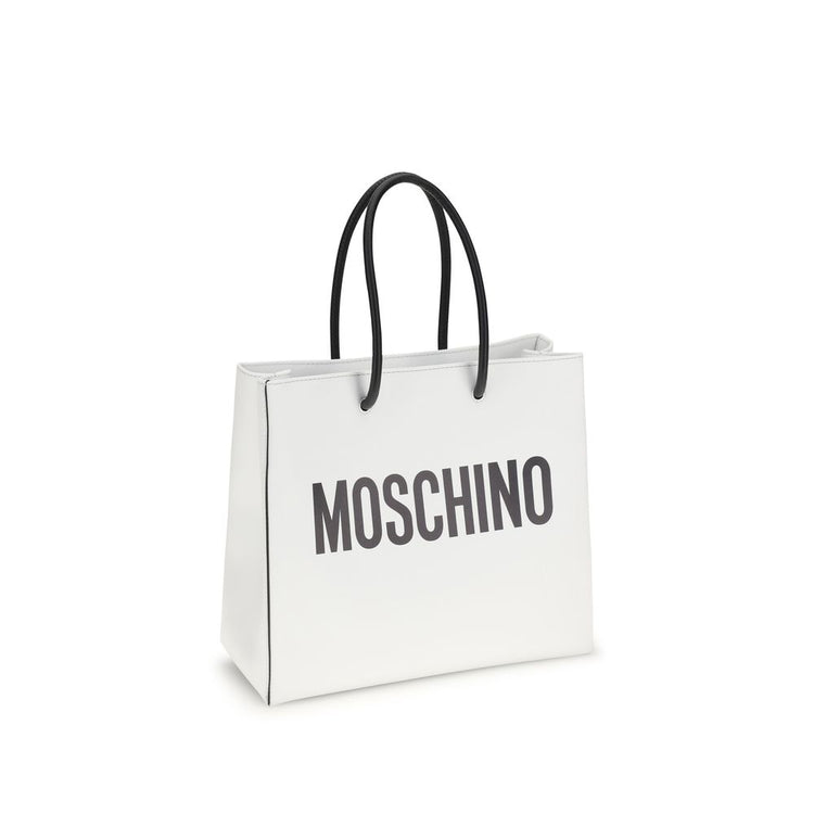 White Calf Leather Bos Taurus Handbag