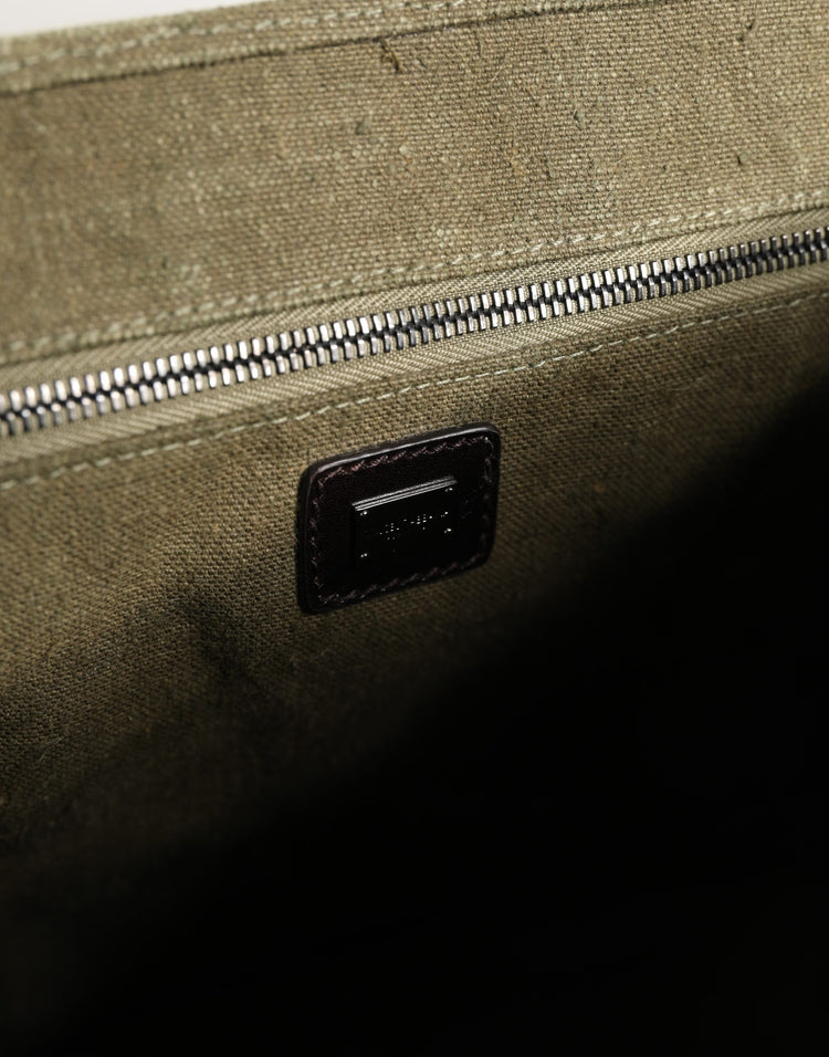Military Green Two Tone Messenger Shoulder Borse Men Bag