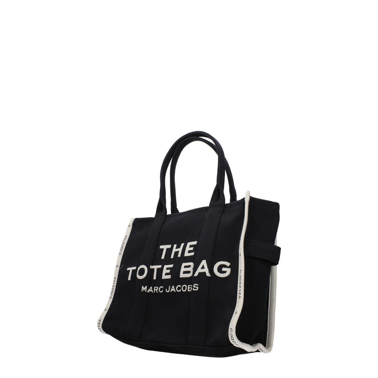 Black Fabric Shoulder Bag