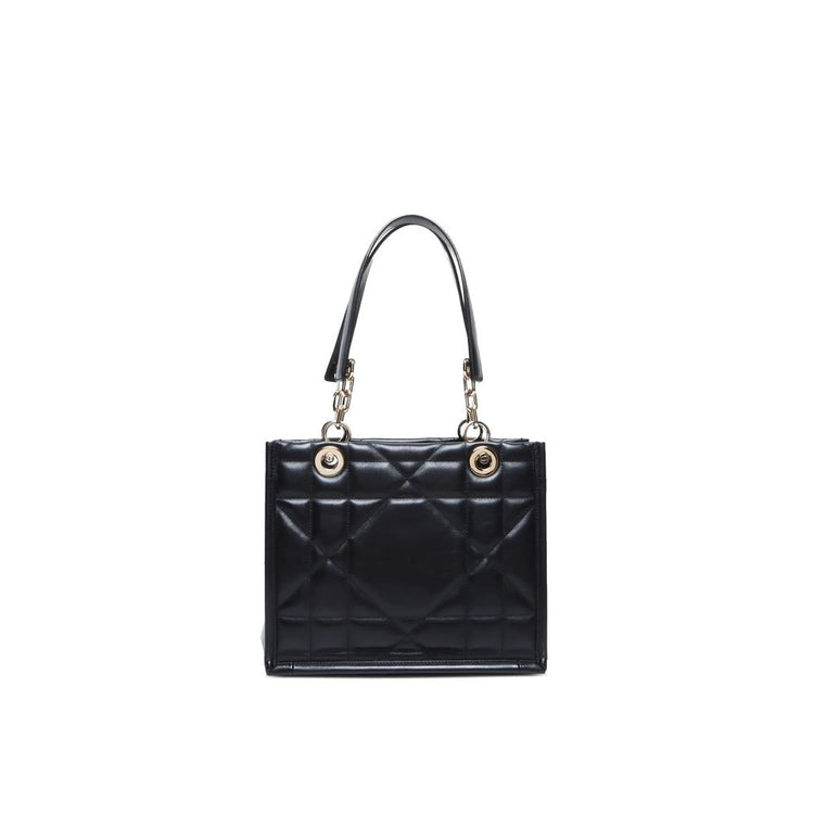 Black Leather Shoulder Bag