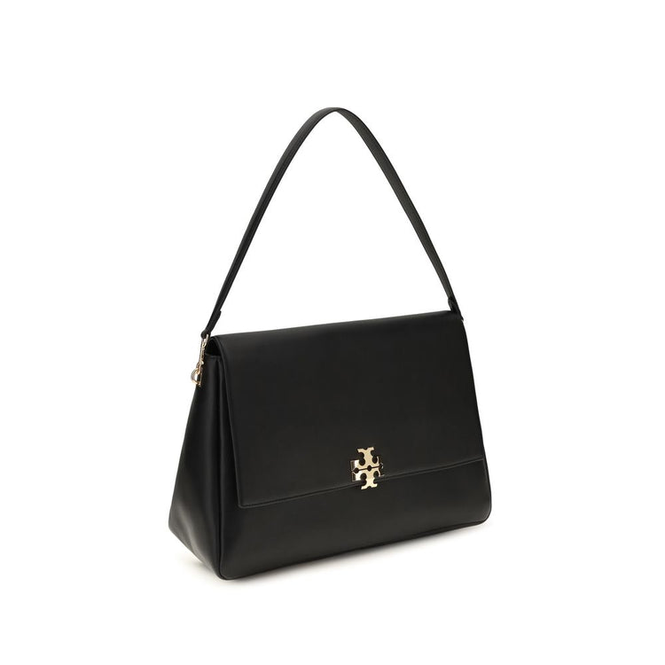 Black Calf Leather Bos Taurus Shoulder Bag