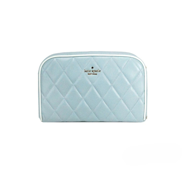 Kate Spade Carey Mini Wild Sage Quilted Smooth Leather Camera Crossbody Bag