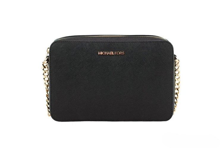 Michael Kors East West Crossbody Bag (Black/Gold)