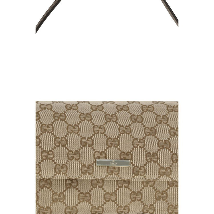 Brown Fabric Handbag