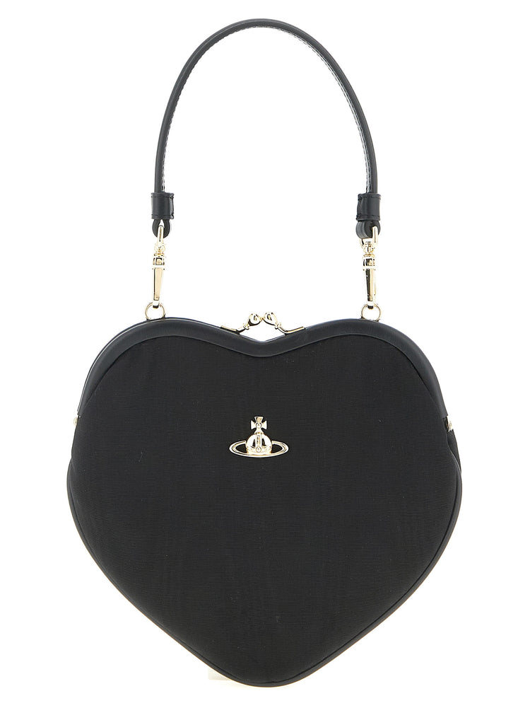 Black Viscose Handbag