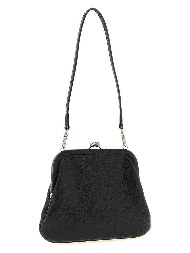 Black Polyethylene Clutch Bag