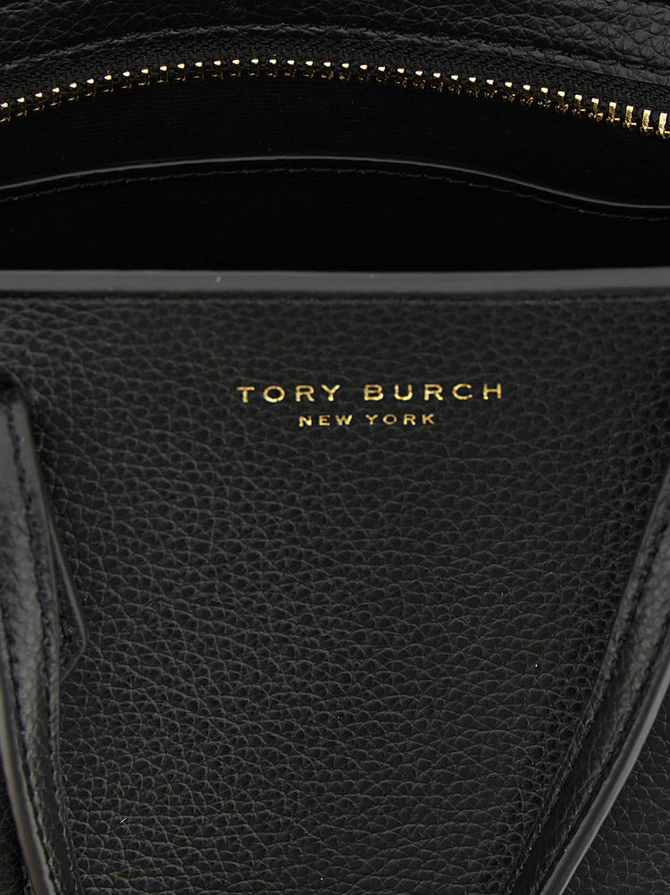 Black Cowhide Handbag