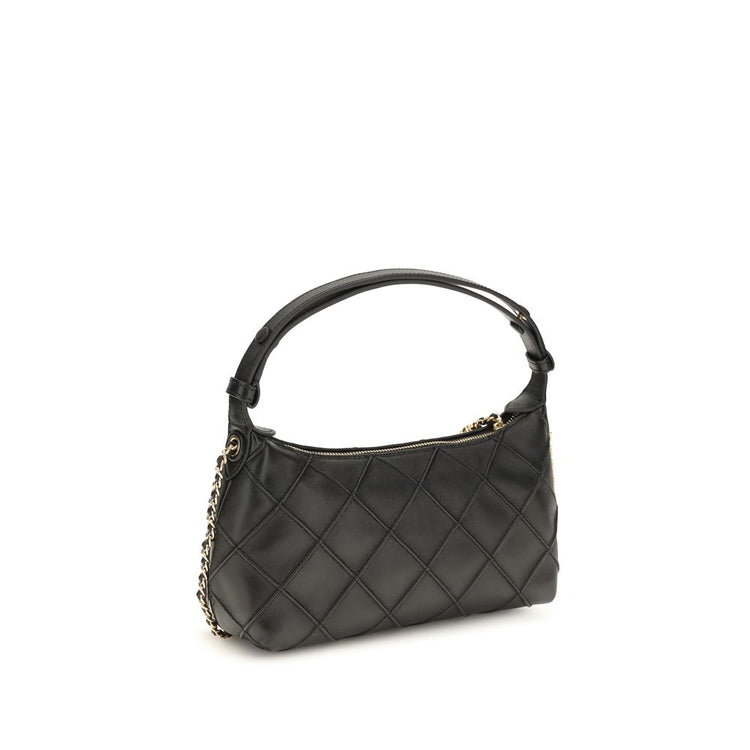 Black Calf Leather Bos Taurus Handbag