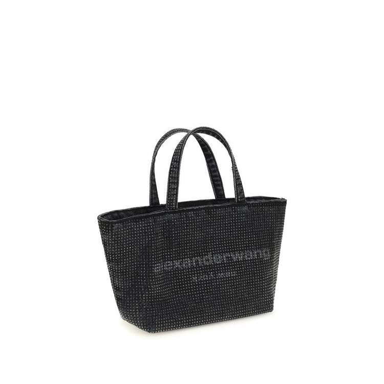 Gray Cotton Shoulder Bag