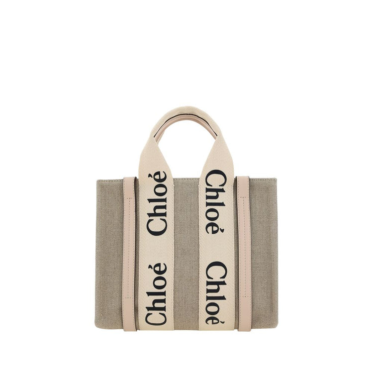 Brown Canvas Handbag