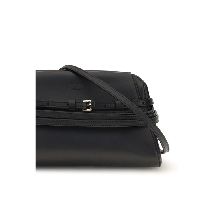 Black Goatskin Clutch Bag
