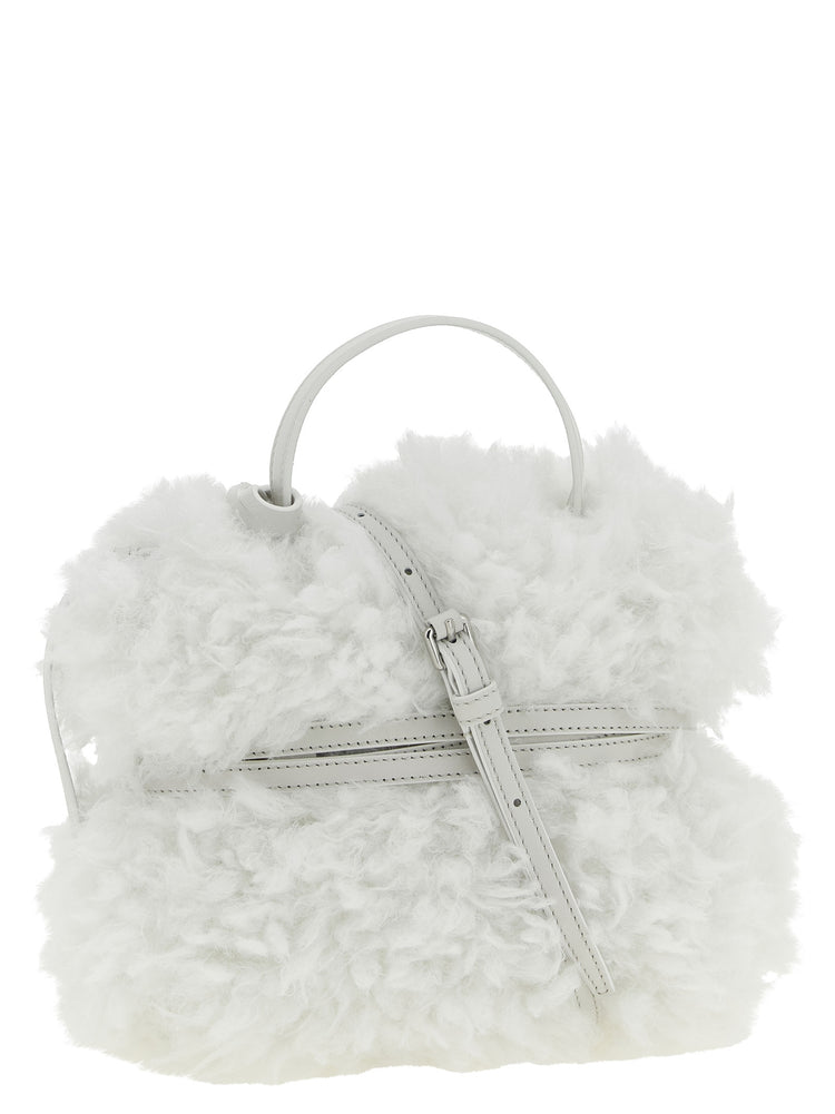 White Leather Handbag