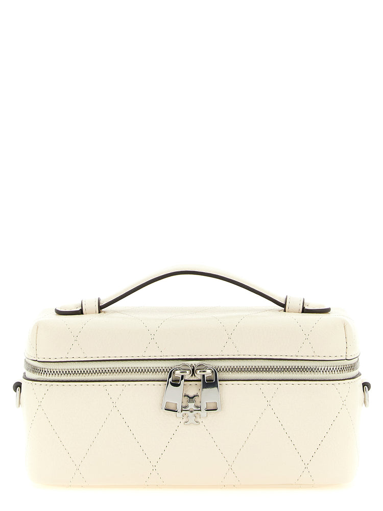 White Cowhide Crossbody Bag