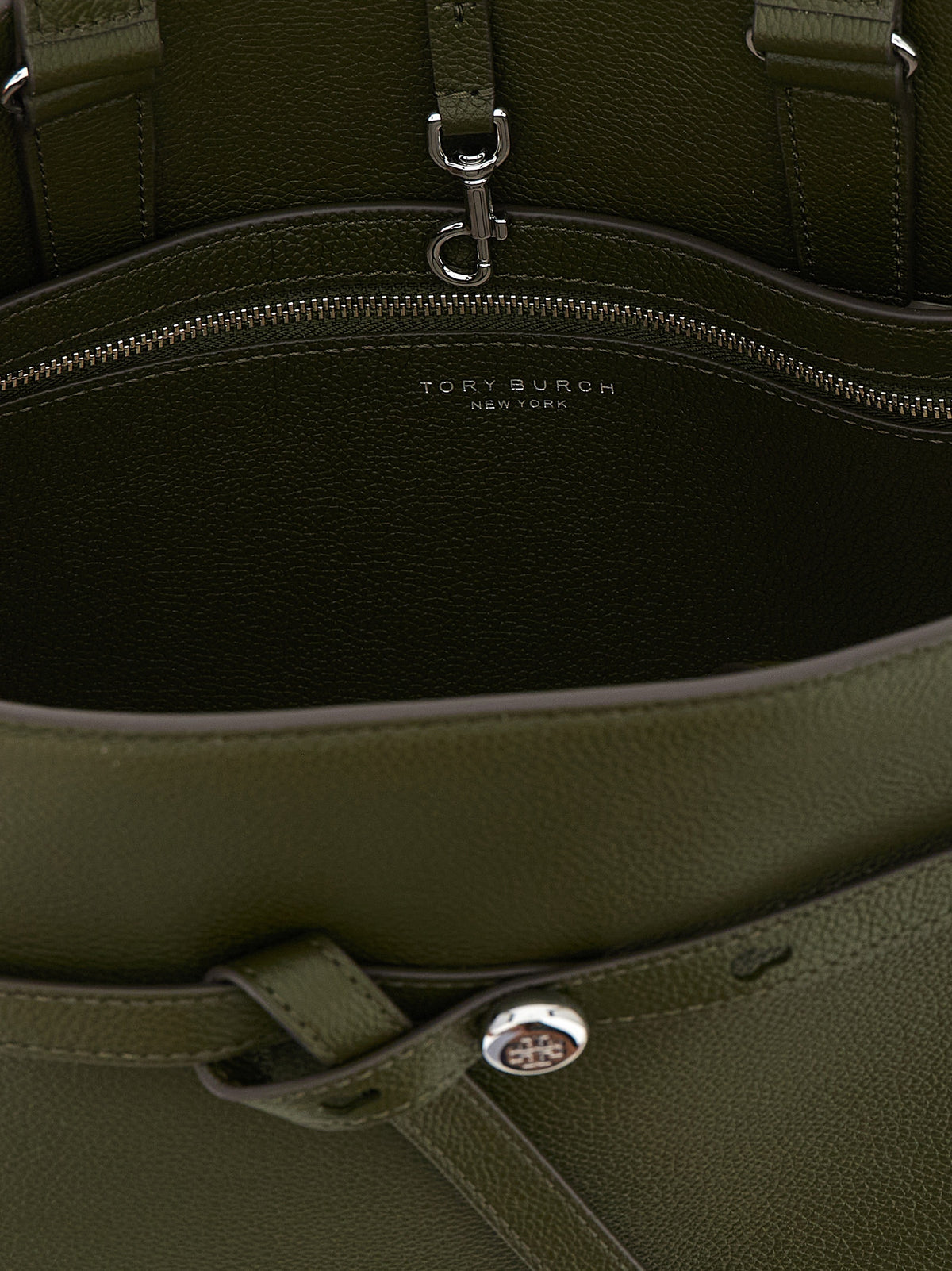 Bicolor Cowhide Handbag