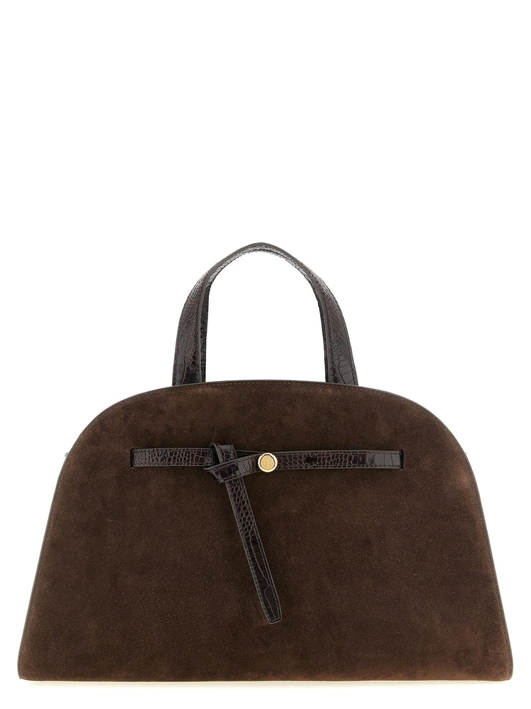 Brown Bovine Leather Handbag
