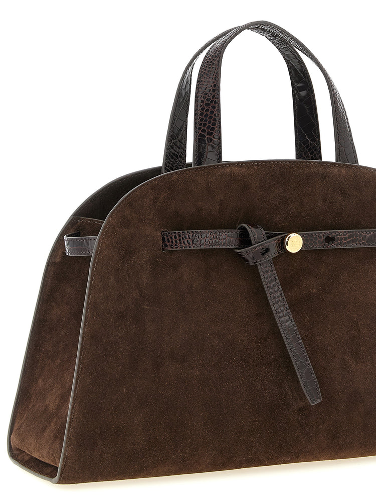 Brown Bovine Leather Handbag