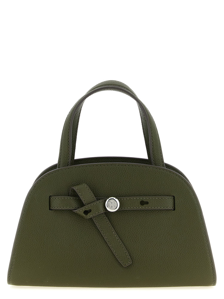 Bicolor Cowhide Handbag