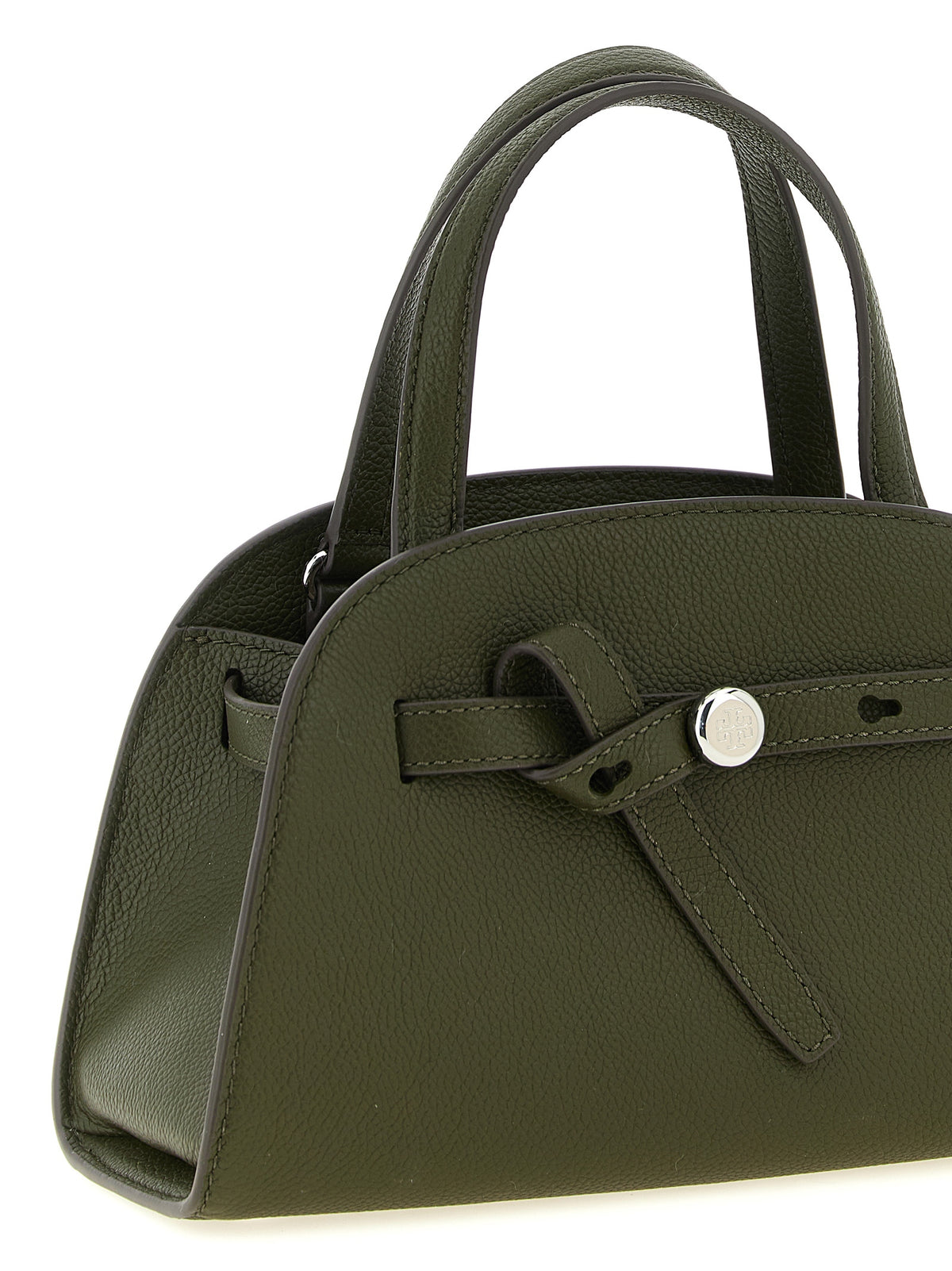 Bicolor Cowhide Handbag