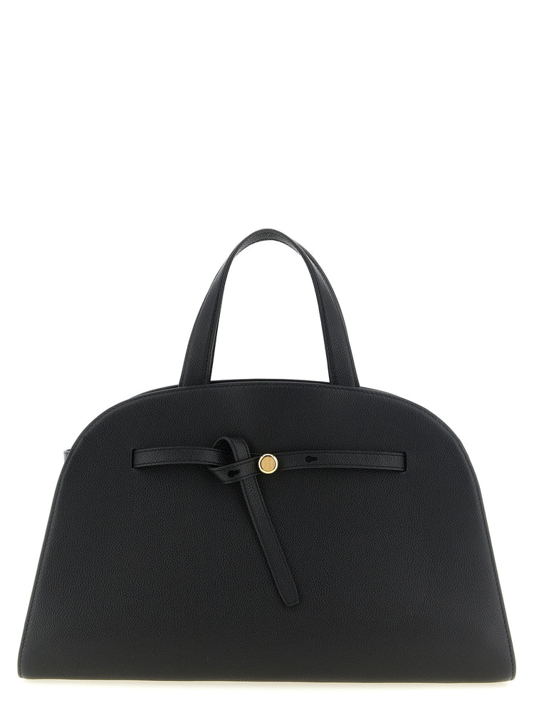 Black Cowhide Handbag