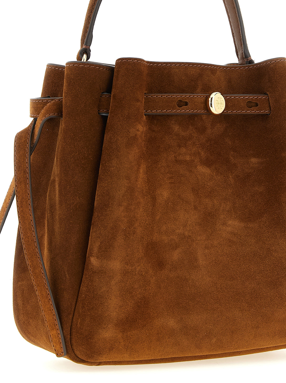 Brown Bovine Leather Handbag