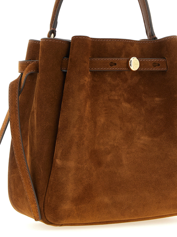 Brown Bovine Leather Handbag