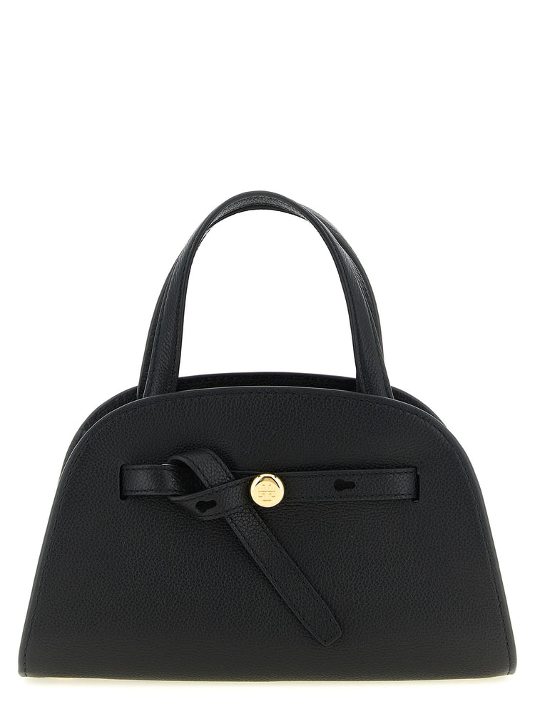 Black Cowhide Handbag