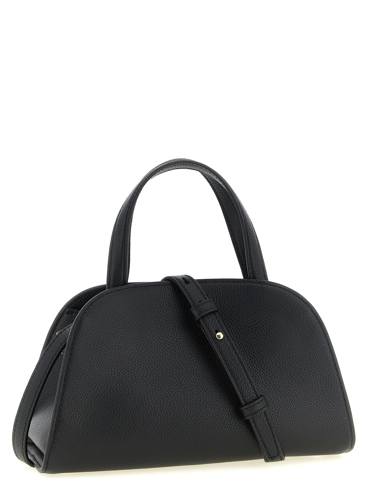 Black Cowhide Handbag