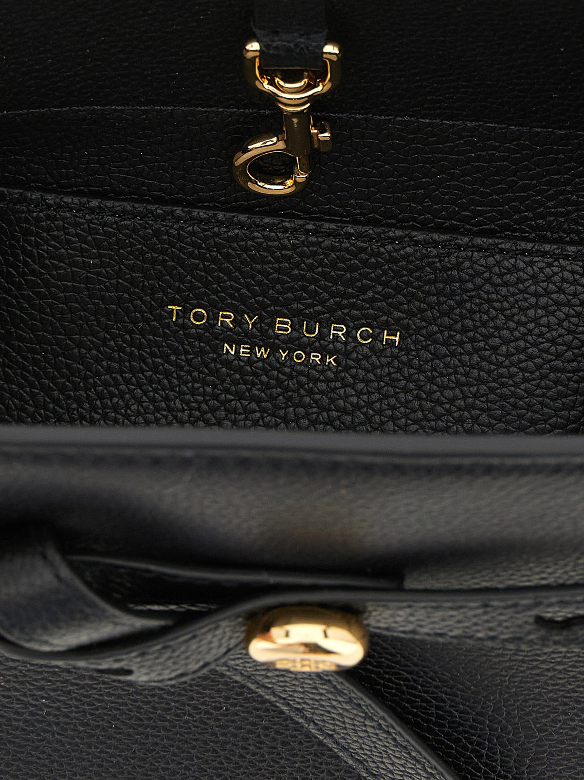 Black Cowhide Handbag