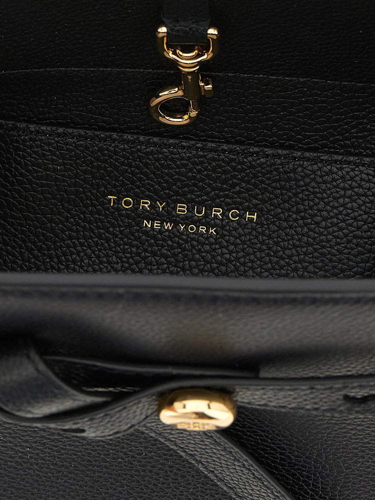 Black Cowhide Handbag