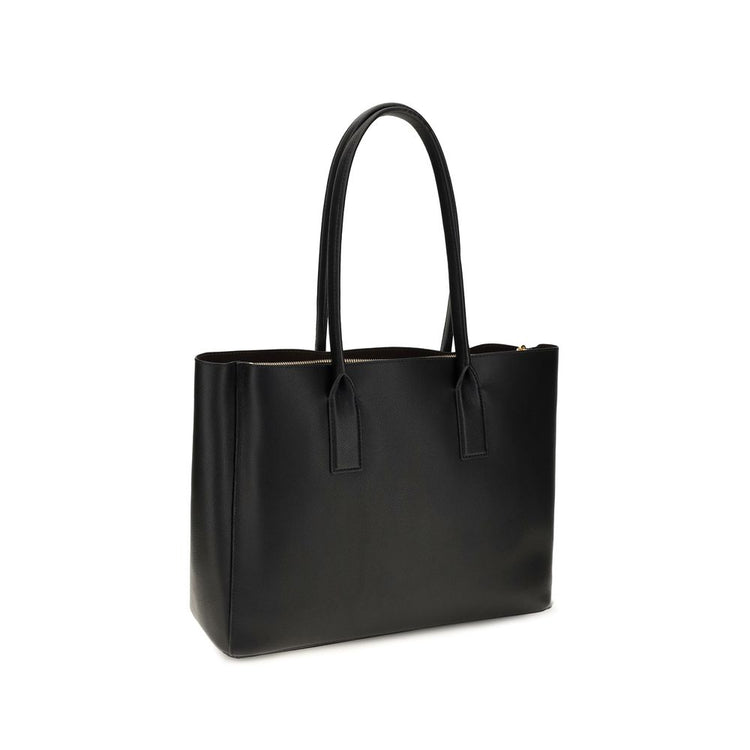 Black Calf Leather Bos Taurus Shoulder Bag