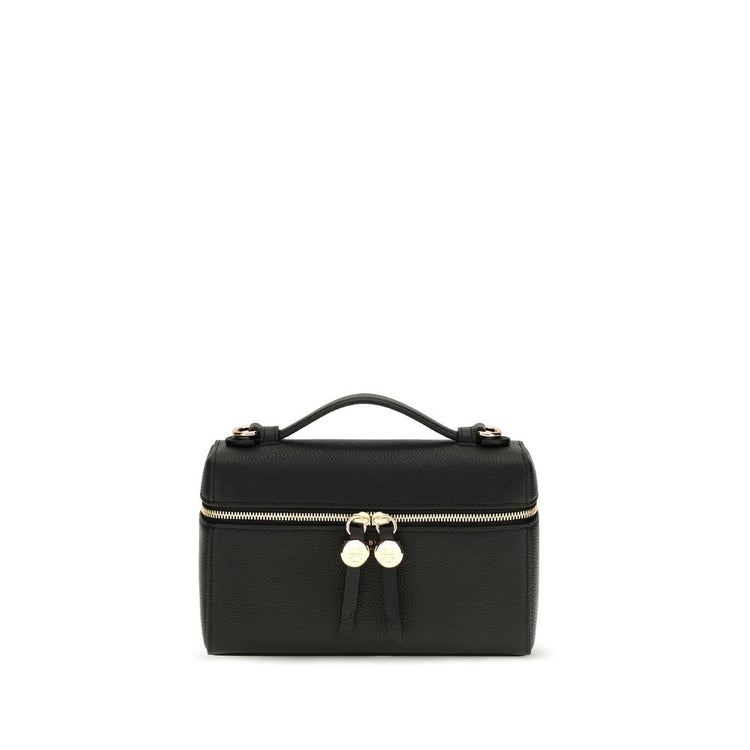 Black Calf Leather Bos Taurus Shoulder Bag