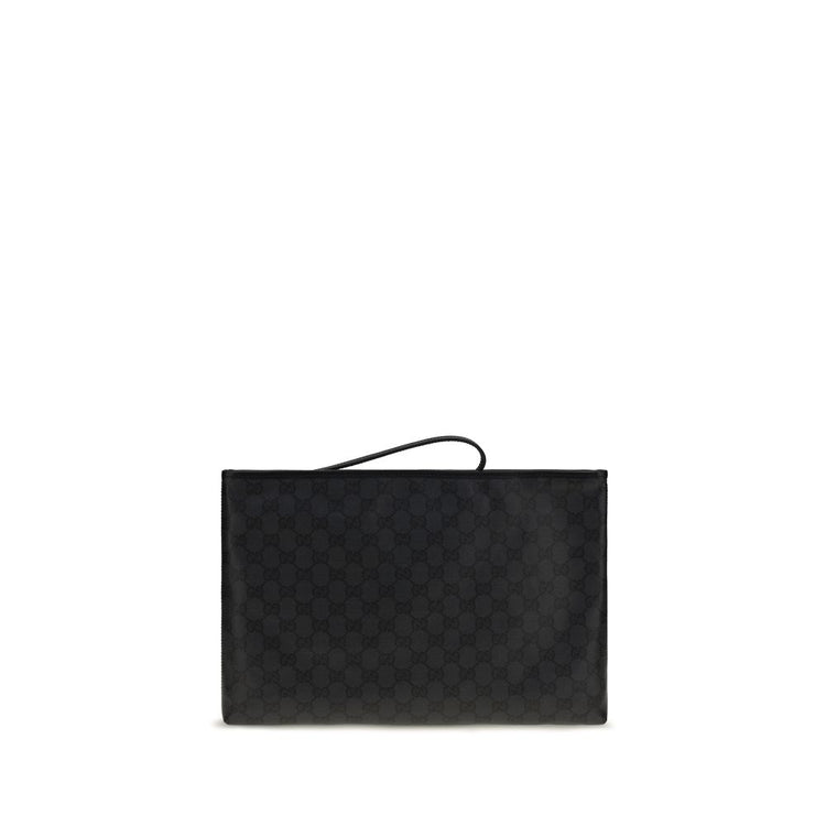 Black Cotton Handbag