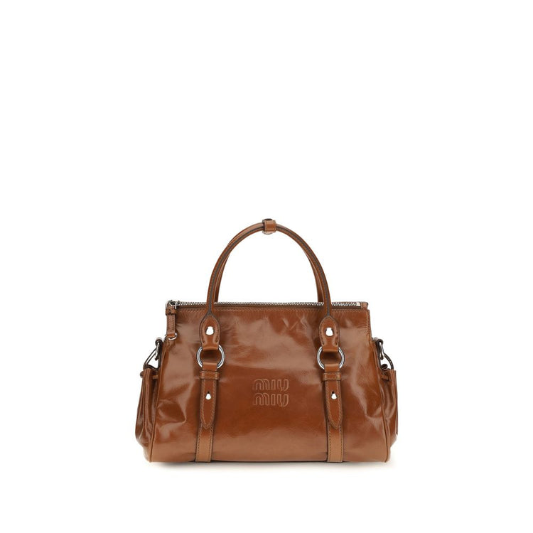 Brown Calf Leather Bos Taurus Handbag