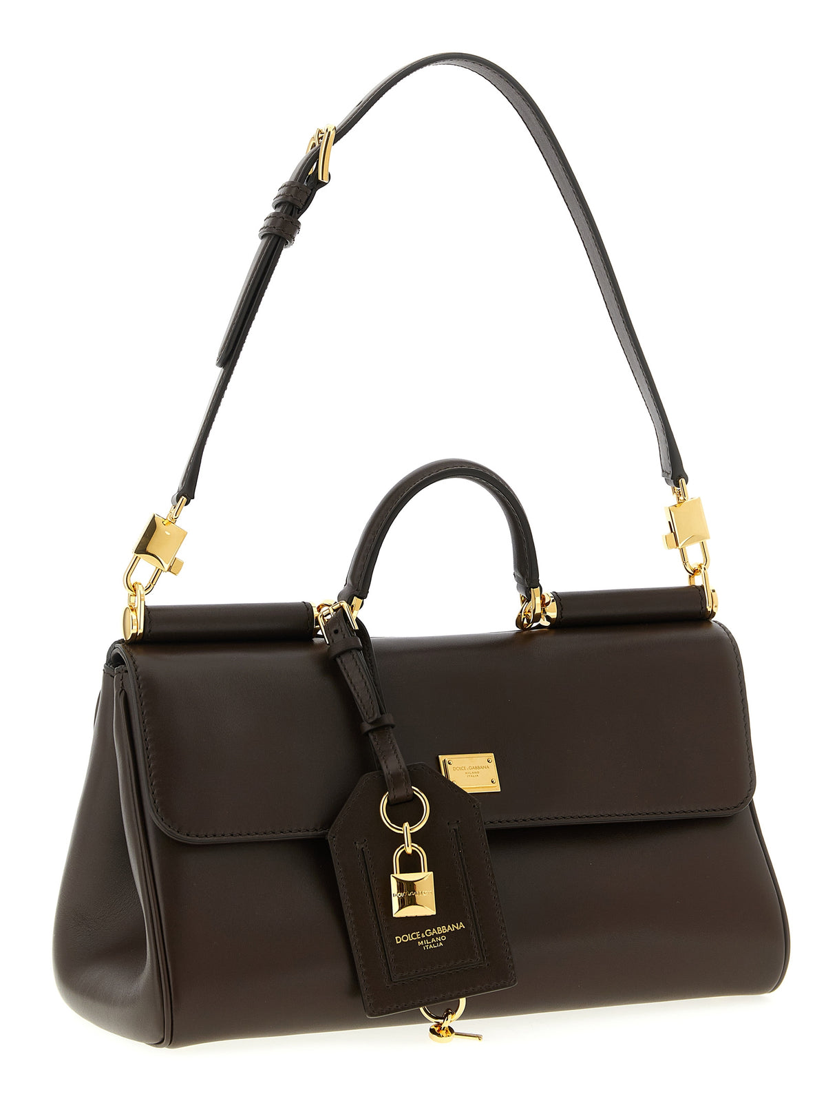 Brown Calfskin Handbag