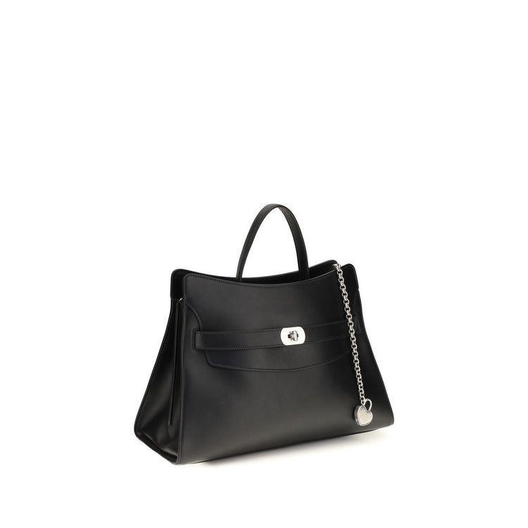 Black Calf Leather Bos Taurus Shoulder Bag