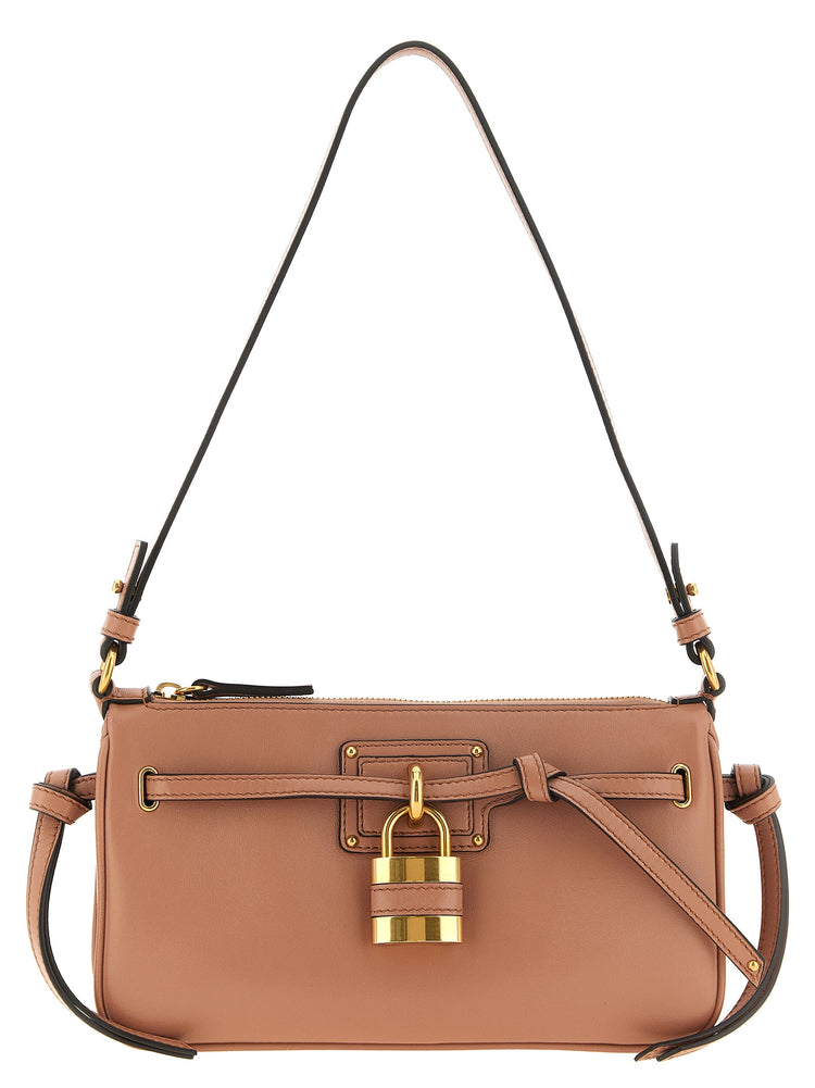 Multicolor Lamb Leather Clutch Bag