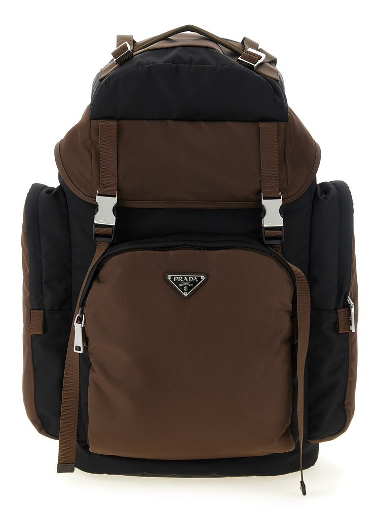 Multicolor Polyamide Backpack